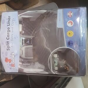 MONEY DONATED TO SPCA split cargo liner large car protection cover